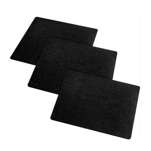 Kit C/ 3 Filtros De Carvão Ativado Quadrado P/ Coifa Mythos F