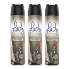 Kit C/ 3 Odorizador 360ml Lady Prime Reservado Madeira Nobre