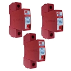 Kit C/ 3 Protetor De Surto Dps Ca 275v 60ka Clamper Front