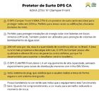 Kit C/ 3 Protetor De Surto Dps Ca 275v 60ka Clamper Front