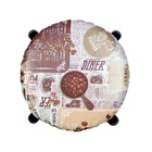 Kit C/ 4 Capas De Banqueta/banco Impermeável C/ Elástico - Ca