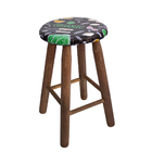 Kit C/ 4 Capas De Banqueta/banco Impermeável C/ Elástico - Or