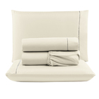 Kit C/ 4 Jogos Cama Lençol Unique Casal Padrão Micro Percal 4