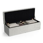 Kit Cabeceira Bellatrix 140 E Calçadeira Sagitarius Veludo Ar