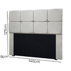 Kit Cabeceira Calçadeira Mila E Munique 140 Cm Casal Veludo B