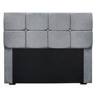 Kit Cabeceira Calçadeira Mila E Munique 140 Cm Casal Veludo C