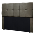 Kit Cabeceira Calçadeira Mila E Munique 160 Cm Casal Queen Si