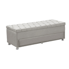 Kit Cabeceira Calçadeira Mila E Munique 160 Cm Casal Queen Si