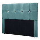 Kit Cabeceira Calçadeira Mila E Munique 195 Cm Casal King Siz