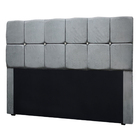 Kit Cabeceira Calçadeira Mila E Munique 195 Cm Casal King Siz