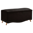 Kit Cabeceira Calçadeira New York E Holanda 195 Cm Casal King