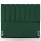 Kit Cabeceira Cama Box Casal 140cm Calçadeira Recamier Baú Dá