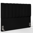 Kit Cabeceira Cama Box Casal King 195cm Com Calçadeira Baú Dá