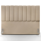 Kit Cabeceira Cama Box Casal King 195cm Com Calçadeira Baú Dá