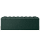 Kit Cabeceira Cama Box Casal King 195cm Com Calçadeira Baú Dá