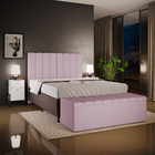 Kit Cabeceira Cama Box Casal King 195cm Com Calçadeira Baú Dá