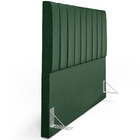 Kit Cabeceira Cama Box Queen 160cm Calçadeira Baú Dália W01 F