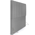 Kit Cabeceira Cama Box Queen 160cm Com Calçadeira Baú Dália W