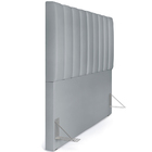 Kit Cabeceira Cama Box Queen 160cm Com Calçadeira Baú Dália W