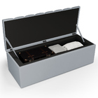 Kit Cabeceira Cama Box Queen 160cm Com Calçadeira Baú Dália W