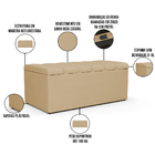 Kit Cabeceira Cama Box Solteiro 100cm Com Calçadeira Baú Dáli