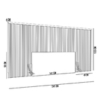 Kit Cabeceira Casal 240cm Celine Com Mesa De Cabeceira 01 Gav