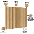 Kit Cabeceira Casal Queen 160 Cm Angelina Com Mesa De Cabecei