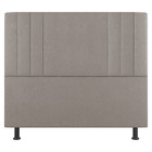 Kit Cabeceira E Baú Cama Box Casal Grace 140cm Suede Bege - D