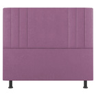 Kit Cabeceira E Baú Cama Box King Size Grace 195cm Suede Rosa