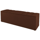 Kit Cabeceira E Baú Cama Box King Size Grace 195cm Suede Terr