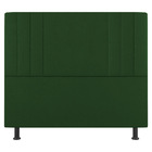 Kit Cabeceira E Baú Cama Box Queen Size Grace 160cm Suede Ver