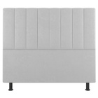 Kit Cabeceira E Baú Cama Box Solteiro Cora 90cm Sintético Bra