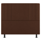 Kit Cabeceira E Baú Cama Box Solteiro Grace 90cm Suede Terrac