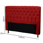 Kit Cabeceira E Calçadeira Alaska 1 40 Suede Animaleh - Star