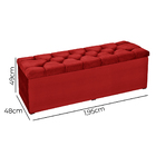 Kit Cabeceira E Calçadeira Alaska Casal King Size 195 Cm Para