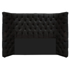 Kit Cabeceira E Calçadeira Baú Casal Everest P02 140 Cm Para