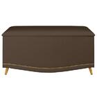 Kit Cabeceira E Calçadeira Baú Estofada Kate Solteiro 90 Cm P