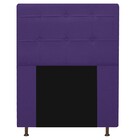 Kit Cabeceira E Calçadeira Baú Estofada Mel 100 Cm Solteiro C