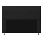 Kit Cabeceira E Calçadeira Baú Estofada Mel 195 Cm King Size