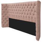 Kit Cabeceira E Calçadeira Baú King Everest P02 195 Cm Para C