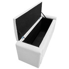 Kit Cabeceira E Calçadeira Baú King Minsk P02 195 Cm Para Cam