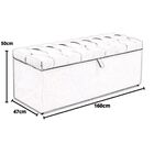 Kit Cabeceira E Calçadeira Baú Queen 160cm Paris Suede Preto