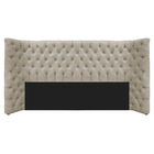 Kit Cabeceira E Calçadeira Baú Queen Everest P02 160 Cm Para