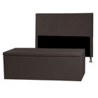 Kit Cabeceira E Calçadeira Baú Solteiro 0 90m Berlim Corano M