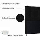 Kit Cabeceira E Calçadeira Baú Solteiro 0 90m Berlim Corano P