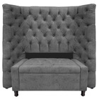 Kit Cabeceira E Calçadeira Baú Solteiro Everest P02 90 Cm Par