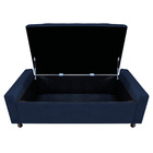 Kit Cabeceira E Calçadeira Baú Solteiro Everest P02 90 Cm Par