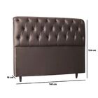 Kit Cabeceira E Calçadeira Cama Casal 140 Cm Stella Suede Mar