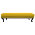 Kit Cabeceira E Calçadeira Casal Orlando P02 140 Cm Para Cama