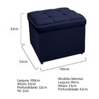 Kit Cabeceira E Calçadeira Copenhague 100 Cm Solteiro Corano